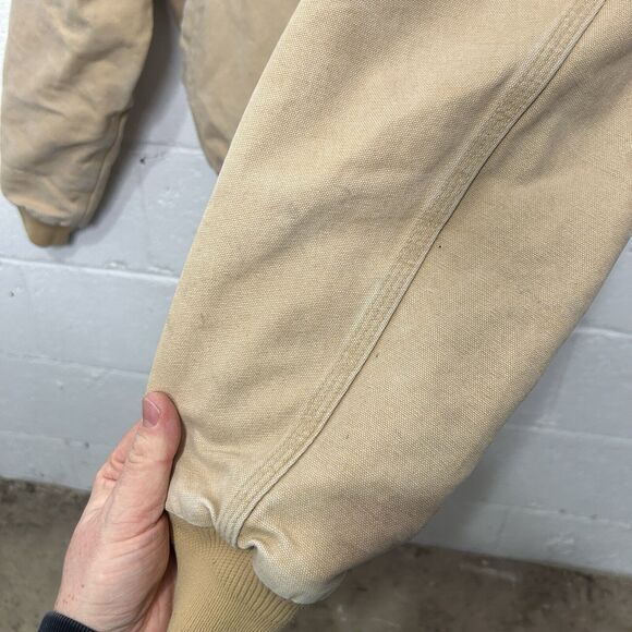 Vintage Carhartt Quilt-Lined Santa Fe Jacket “Wheat” J14 WET - Picture 6 of 13
